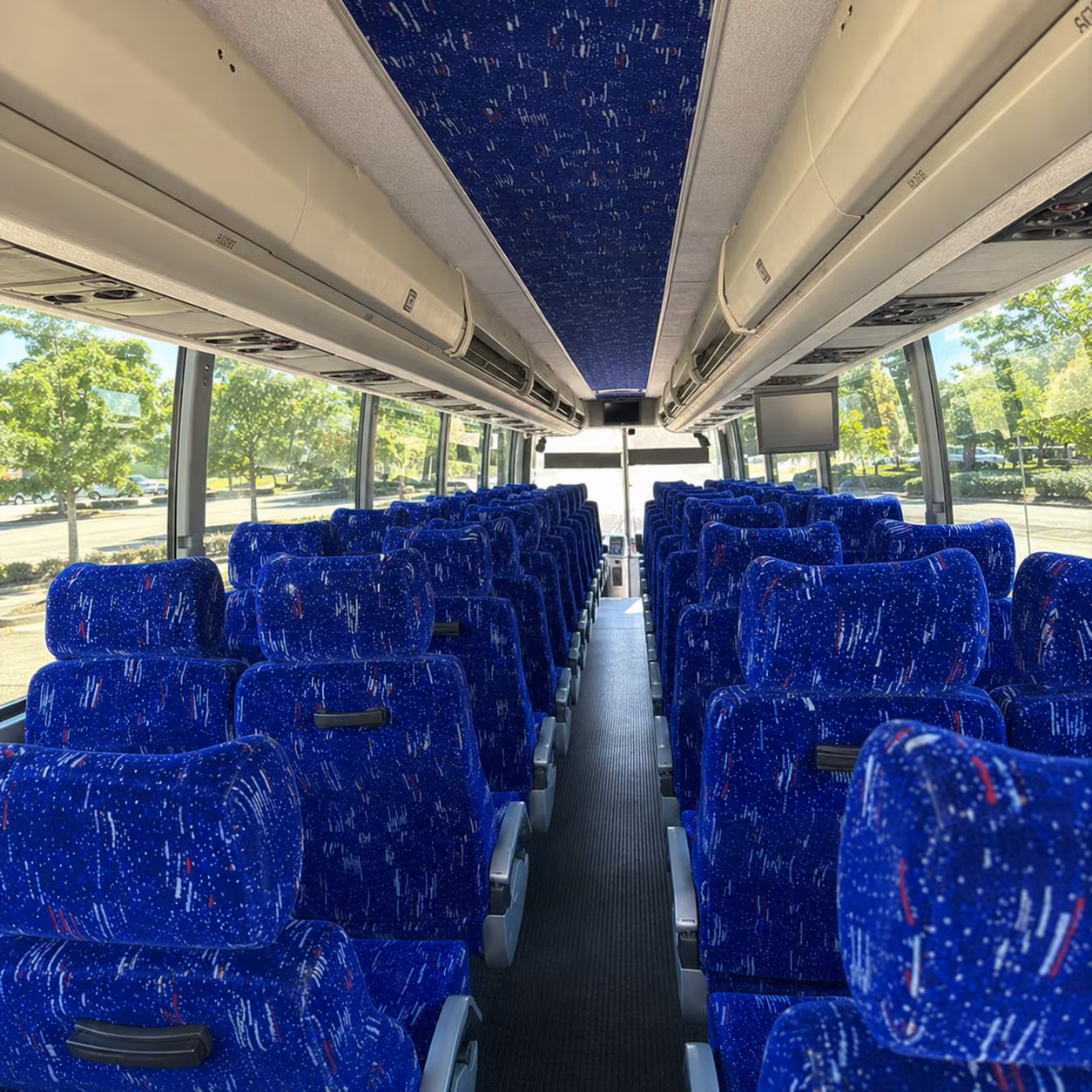 long distance charter buses for away games and multi city fan trips