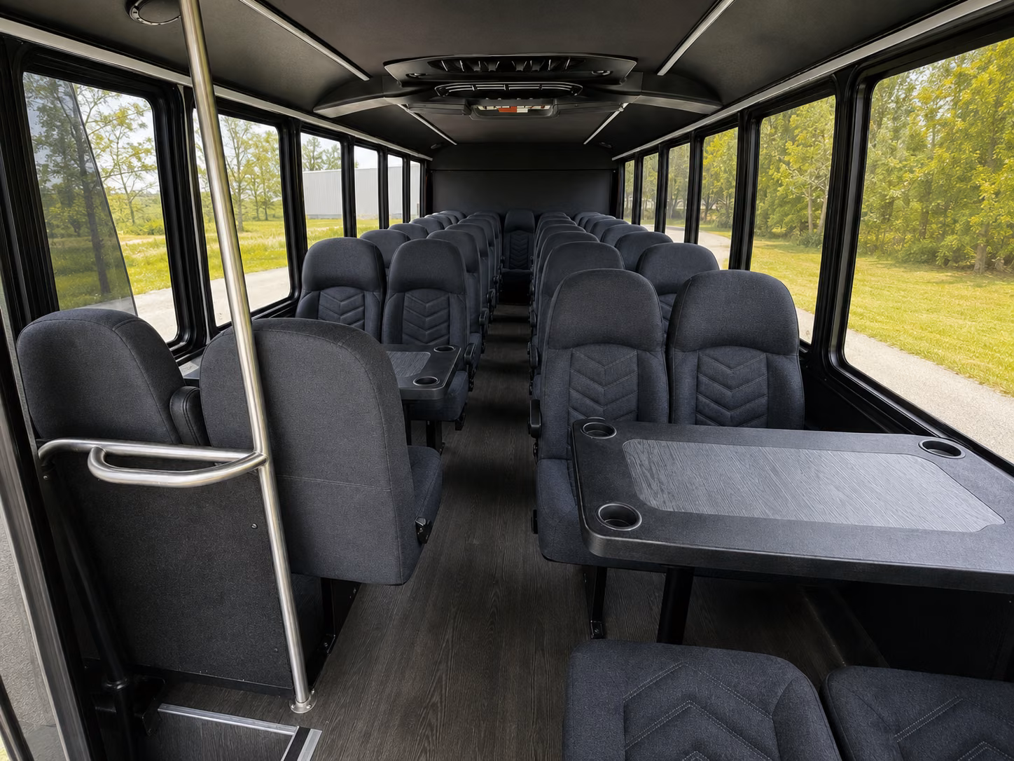 oxnard 15 passenger minibus inside
