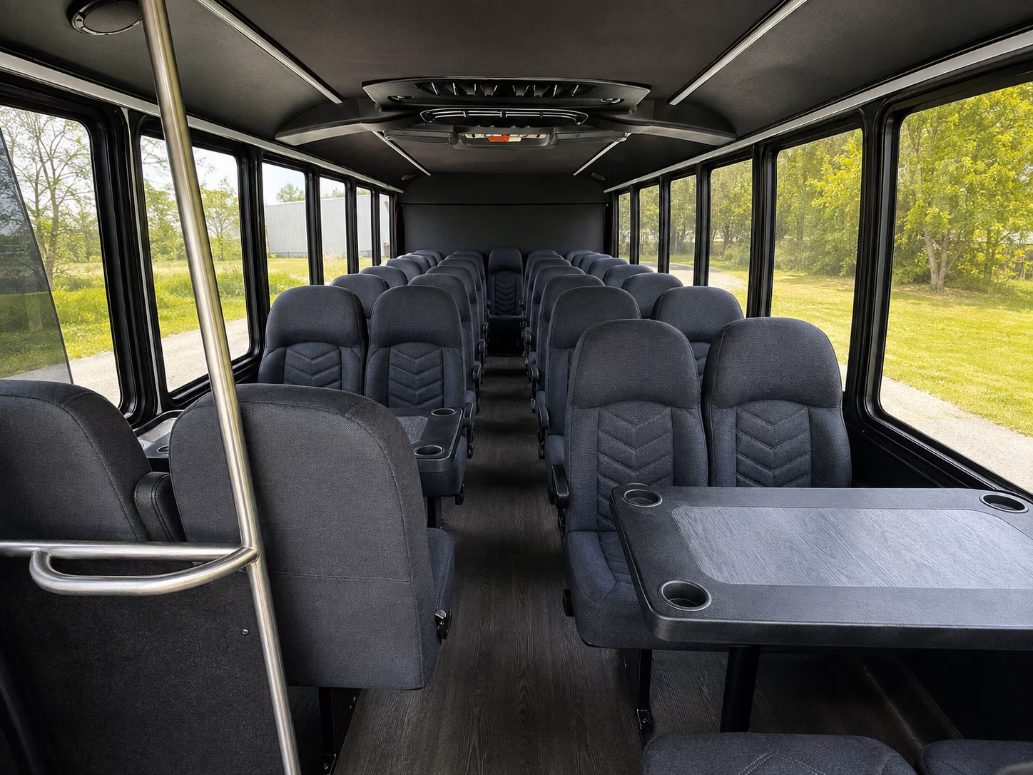 oxnard 20 passenger minibus interior