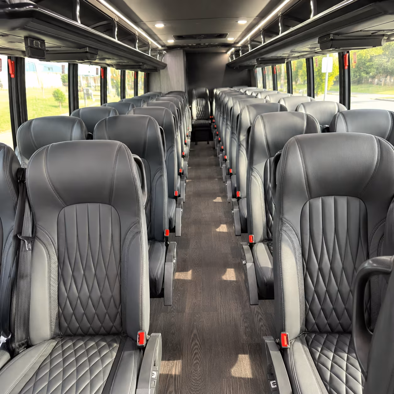 oxnard 25 passenger minibus inside