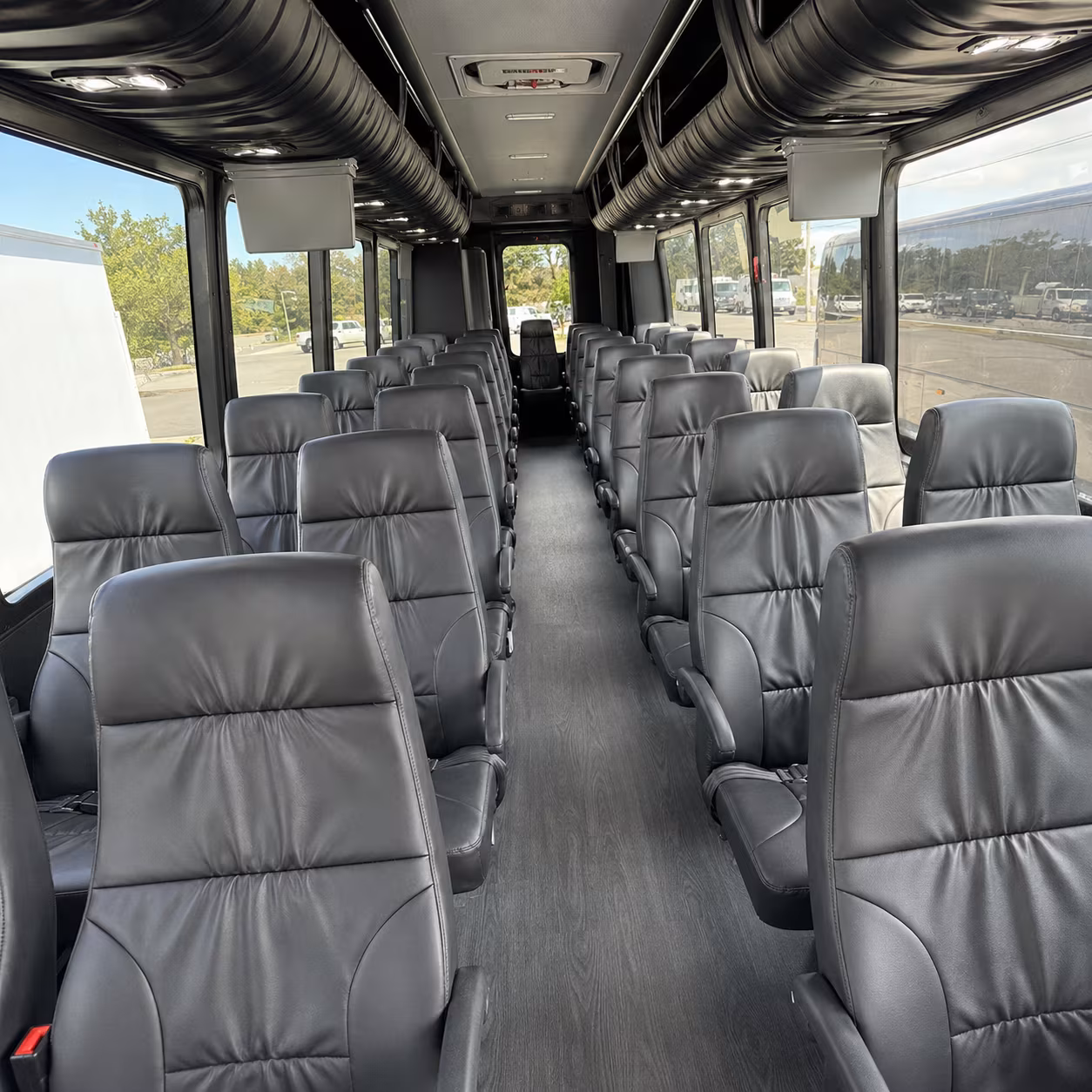 oxnard 25 passenger minibus interior