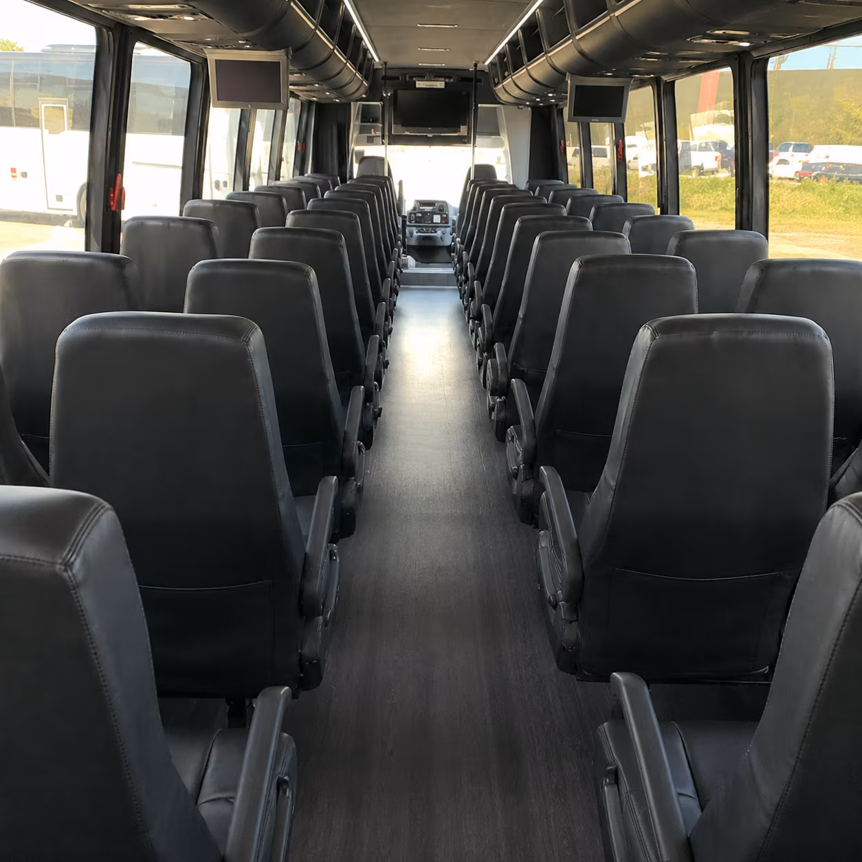 oxnard 28 passenger minibus inside