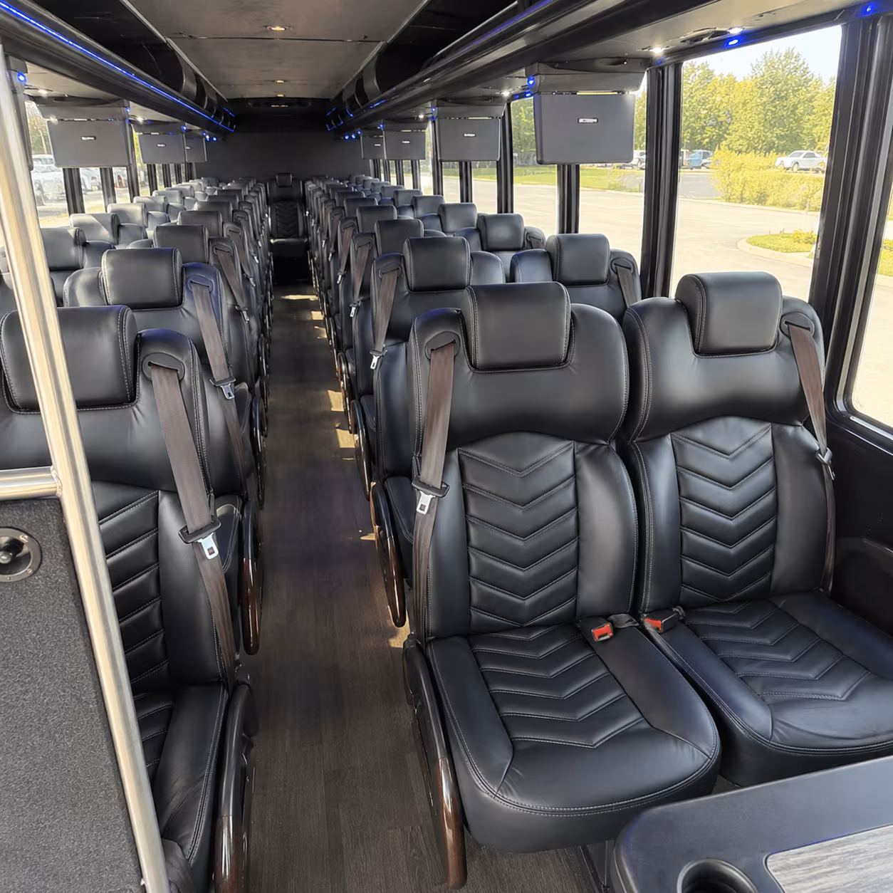 oxnard 30 passenger minibus interior