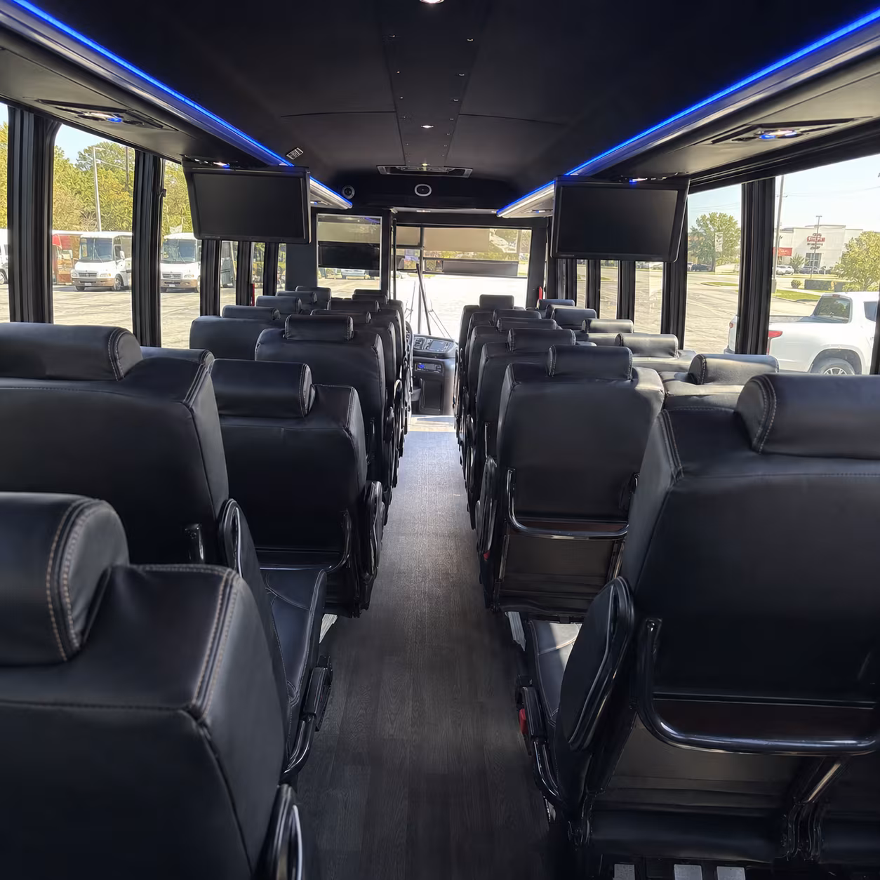 oxnard 35 passenger minibus inside