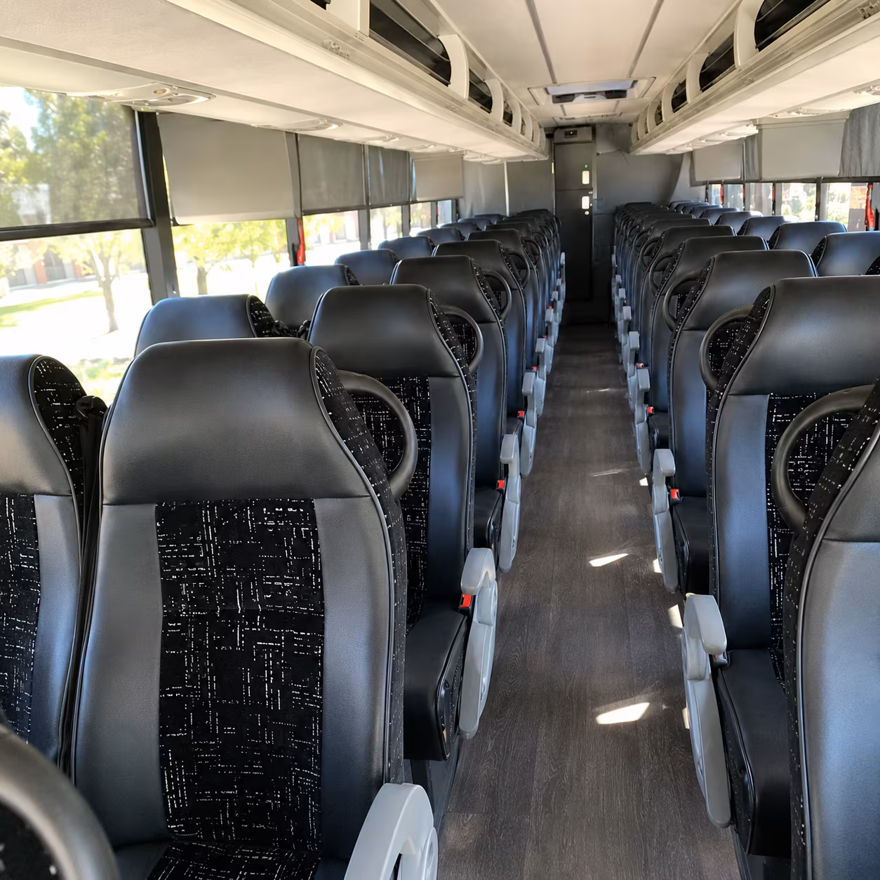 oxnard 56 passenger charter bus inside