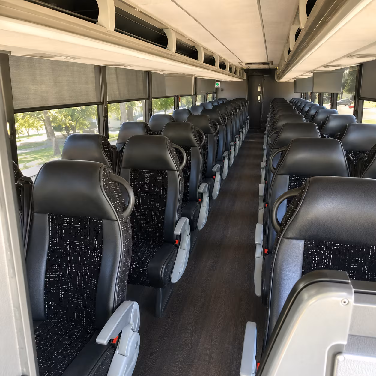 oxnard 56 passenger charter bus interior