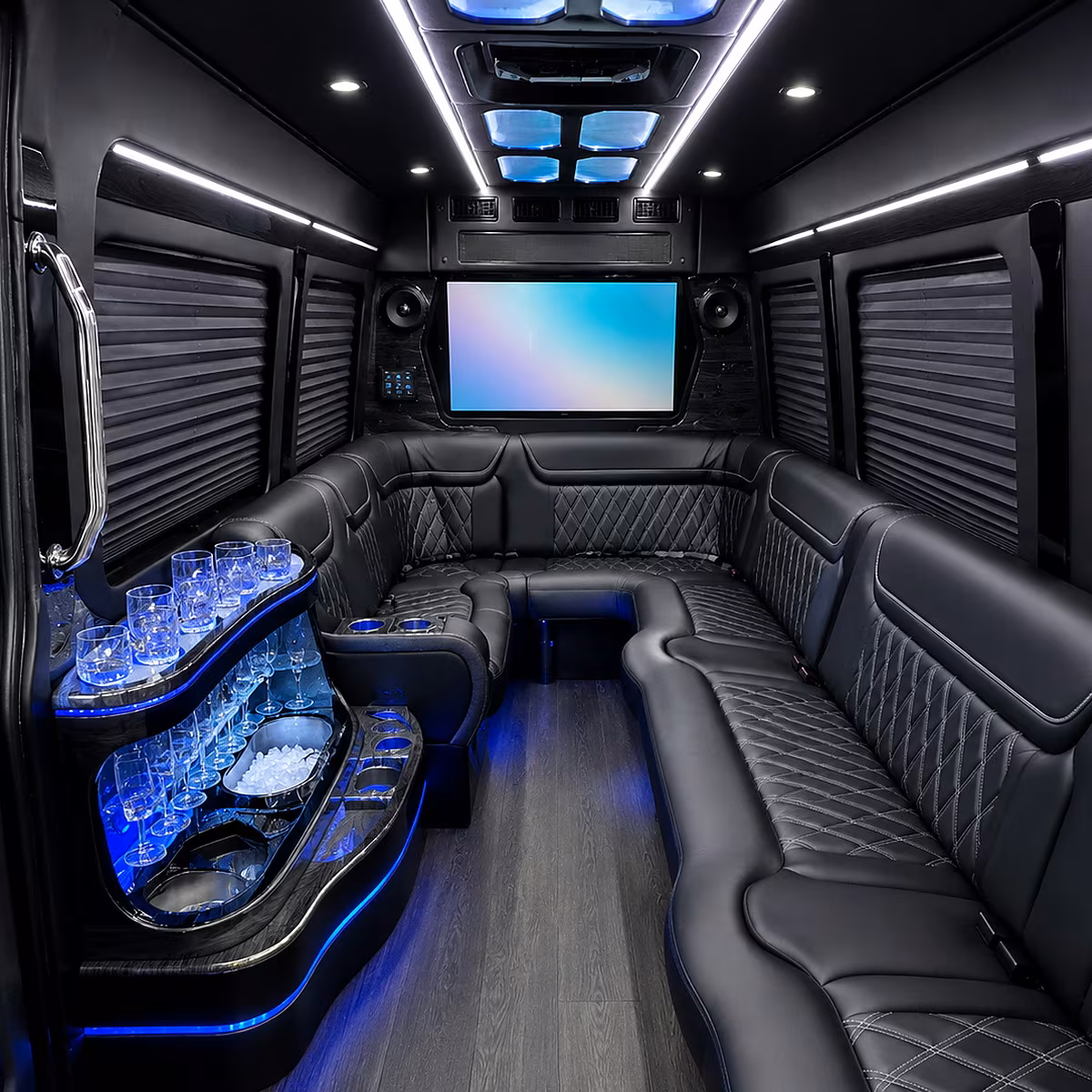 oxnard holiday party bus rental