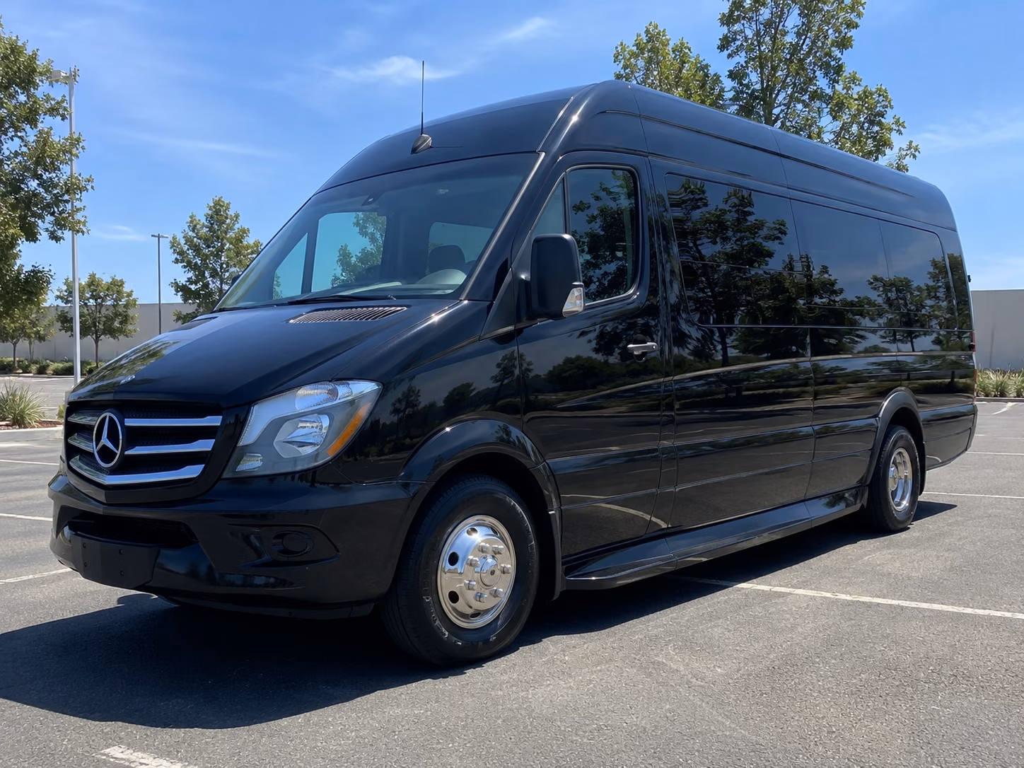 oxnard sprinter van with driver