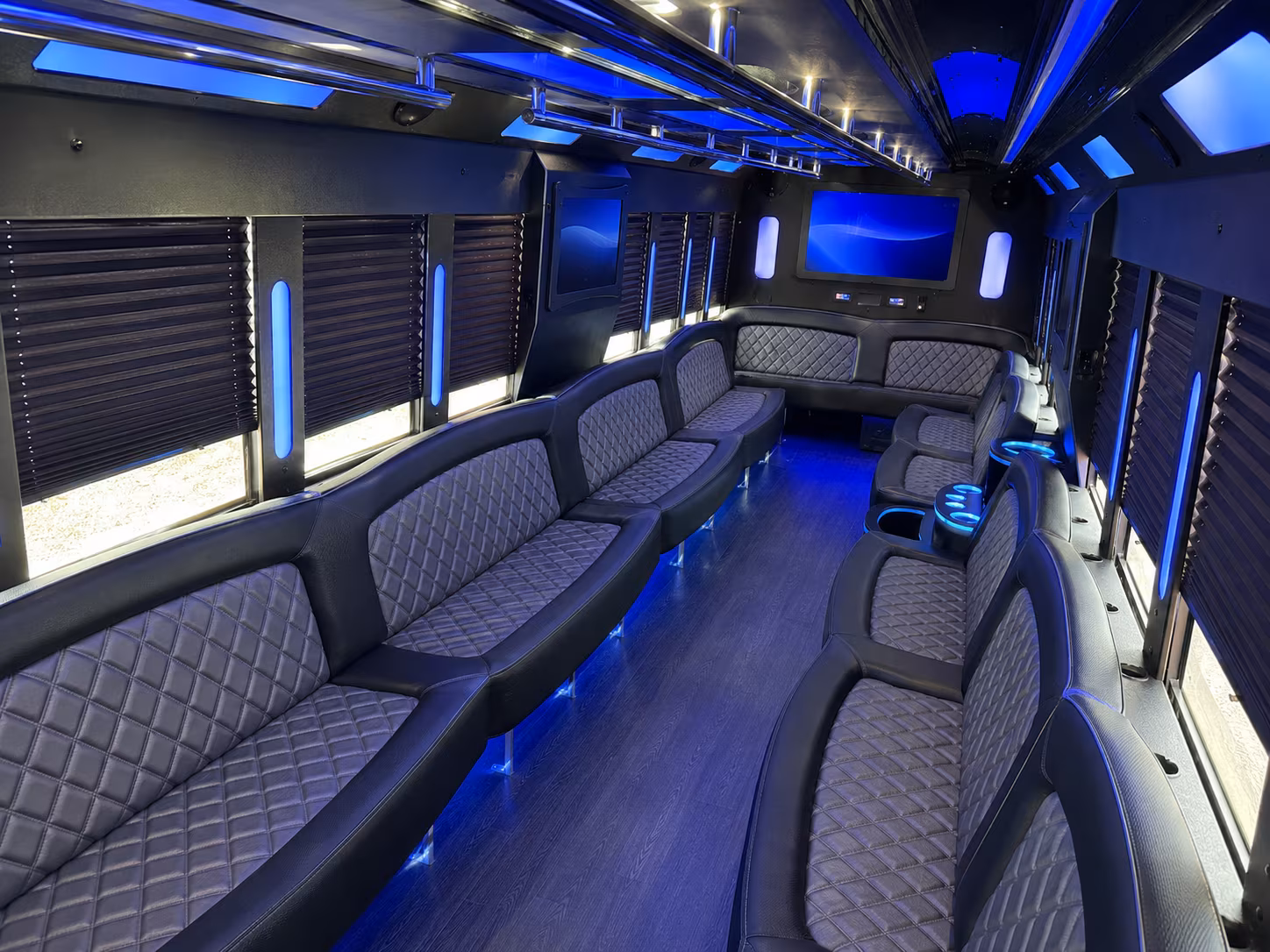 party buses and charter buses for lakers clippers and kings games